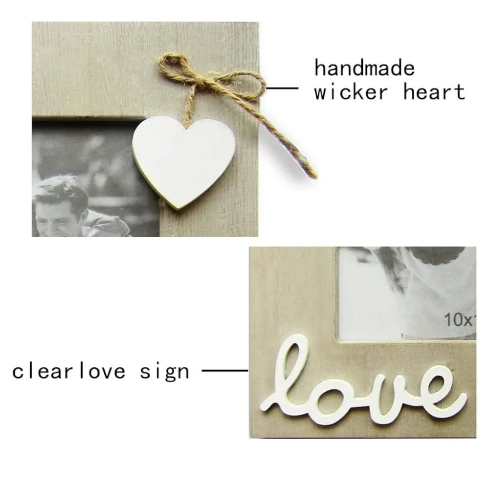 NWOT Rustic Love Picture Frame - Picture 3 of 3